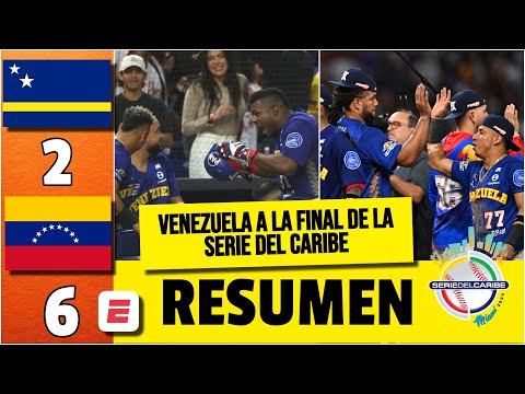 VENEZUELA LOGRÓ BOLETO A LA FINAL de SDC y se enfrentará a REPÚBLICA DOMINICANA | Serie del Caribe