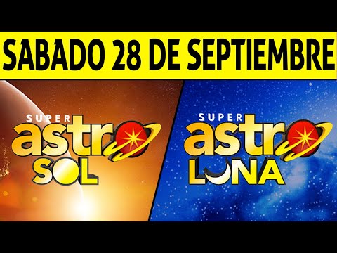 Resultado ASTRO SOL y ASTRO LUNA del Sábado 28 de Septiembre de 2024  SUPER ASTRO