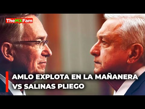 AMLO Explota En Vivo: Que Salinas Presente Pruebas en Mañanera o que Pague | TheMXFam