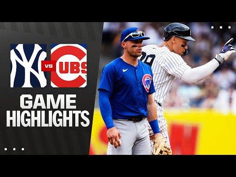 Cubs vs. Yankees Game Highlights (7/12/25) | MLB Highlights
