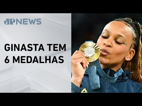 Rebeca Andrade se torna brasileira com mais medalhas em Olimpíadas