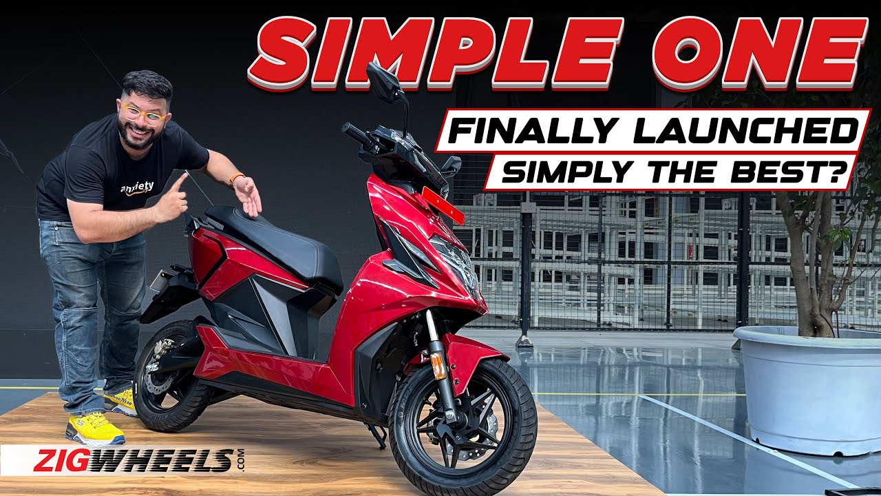 Simple One Launched - India’s Longest Range Electric Scooter - Price, Features & Specs