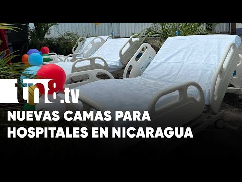 Refuerzo en salud: Entregan más camas a unidades hospitalarias de Nicaragua