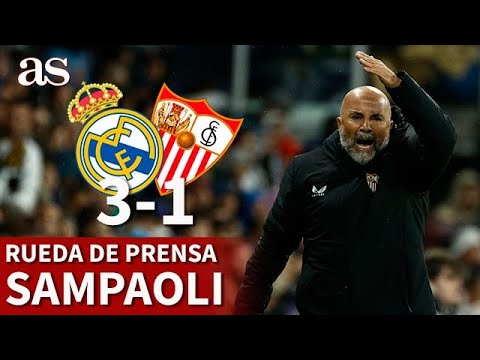 REAL MADRID 3 - SEVILLA 1 | Rueda de prensa de JORGE SAMPAOLI | AS