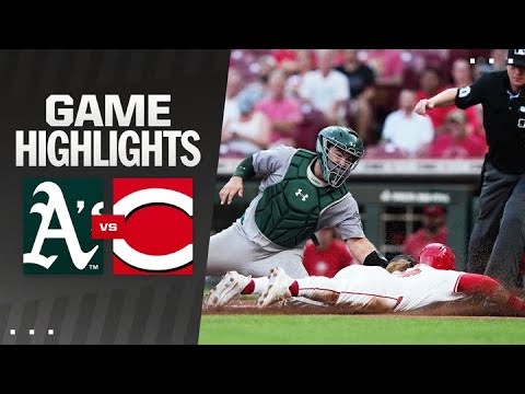 As vs. Reds Game Highlights (8/27/24) | MLB Highlights