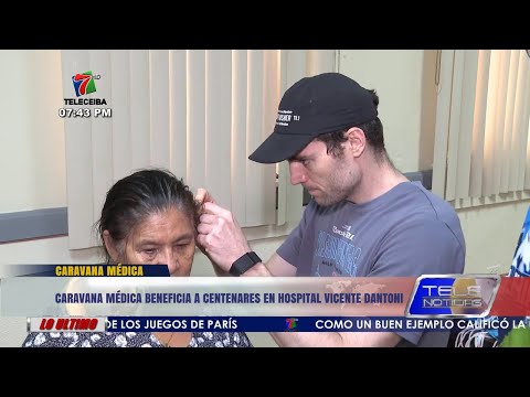 La Ceiba | Caravana Medica beneficia a centenares de personas en el Hospital Vicente D'Antoni