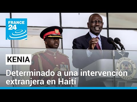 Presidente de Kenia reafirma su decisión: William Ruto enviará policías a Haití