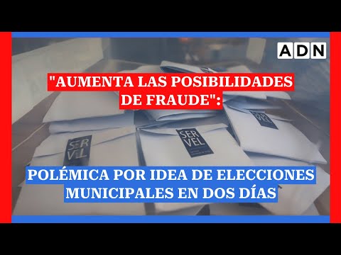Aumenta las posibilidades de fraude: Polémica por idea de elecciones municipales en dos días