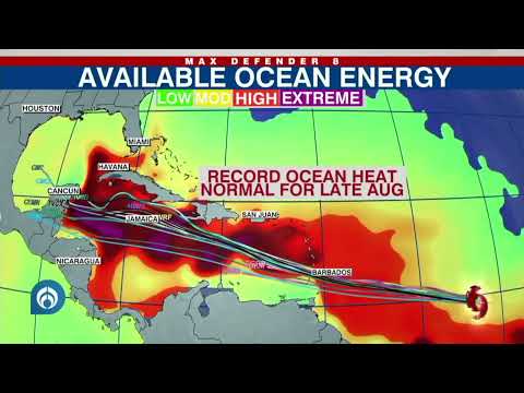 El paso del huracán Beryl y la tormenta tropical Chris