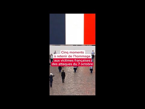 Hommage aux victimes françaises du 7 octobre