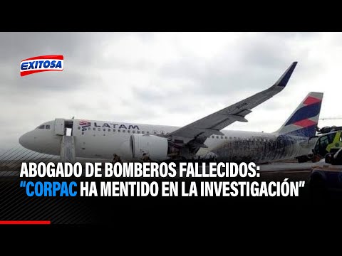 Accidente en aeropuerto Jorge Chávez I Sotomayor: Corpac ha mentido en la investigación
