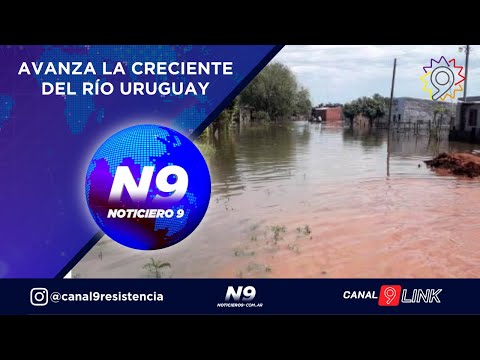 AVANZA LA CRECIENTE DEL RÍO URUGUAY