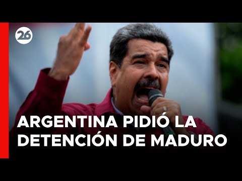 Argentina le pidió a la Corte Penal Internacional la detención de Nicolás Maduro