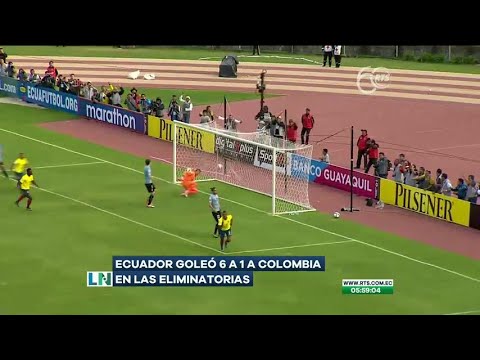 Ecuador logró un gran triunfo ante la selección Colombiana