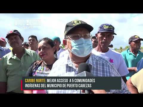 Rehabilitan caminos productivos en territorio indígena del Caribe Norte - Nicaragua