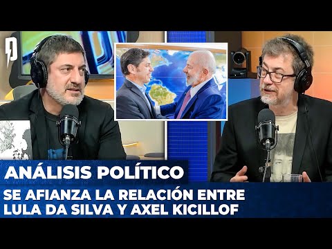 Se afianza la relación entre Lula da Silva y Axel Kicillof