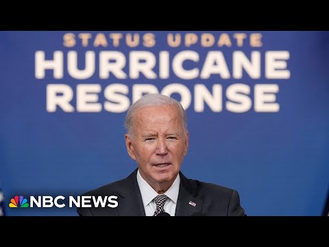 LIVE: Biden delivers remarks from Florida on Hurricane Milton aftermath | NBC News