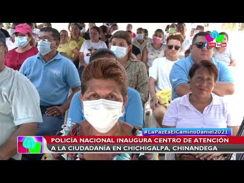 Policía Nacional de Nicaragua inaugura centro de atención ciudadana en Chichigalpa, Chinandega