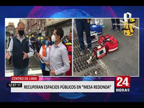 Cercado: operativo policial y municipal resguardarán Mesa Redonda
