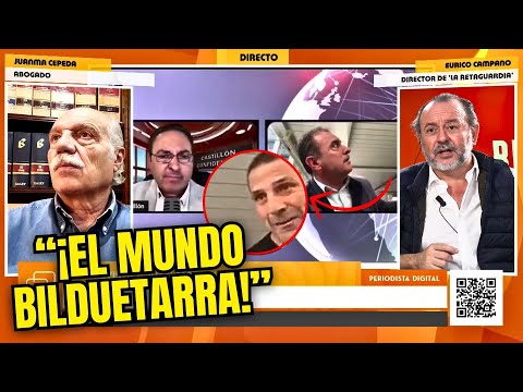 CEPEDA y EURICO reaccionan al facineroso que increpó a DANIEL PORTERO: “¡Es el mundo BILDUETARRA!”