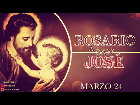 Rosario a San José 24 de marzo