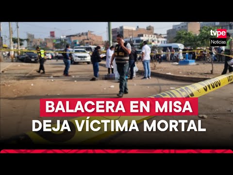 Comas: BALACERA en MISA un muerto y 6 heridos