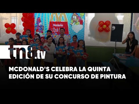 ¿Qué haré por Nicaragua cuando sea grande? McDonald’s premia el talento y la creatividad