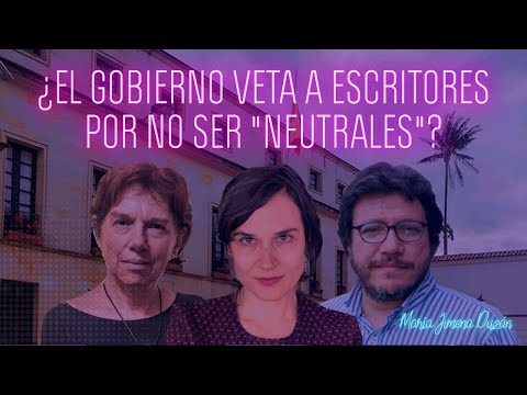 ¿El gobierno veta a escritores por no ser neutrales