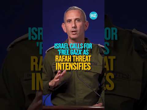 Israel Calls For 'Free Gaza' As Rafah Threat Intensifies