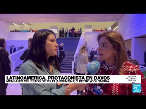 Informe desde Davos: Latinoamérica es protagonista en el Foro Económico Mundial • FRANCE 24 Español