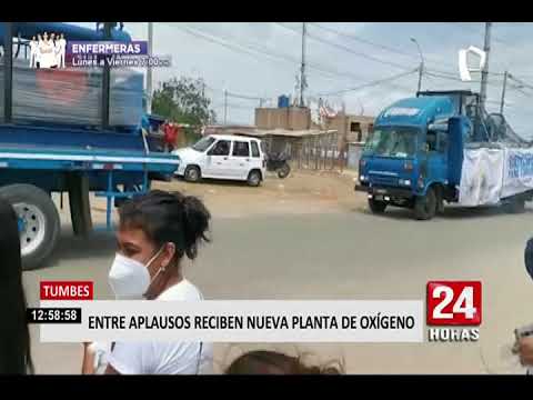 Tumbes ya cuenta con planta de oxígeno comprada por gobierno regional