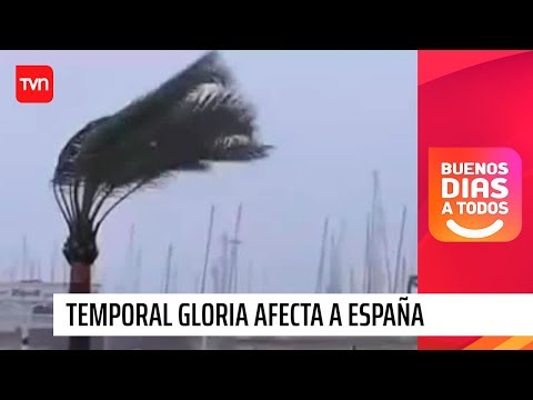 Temporal Gloria continúa afectando a España | Buenos días a todos