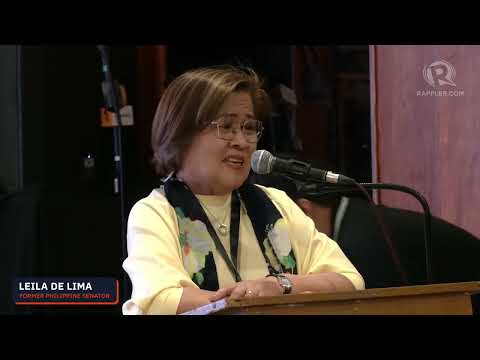 Leila de Lima guns for House seat in 2025 elections