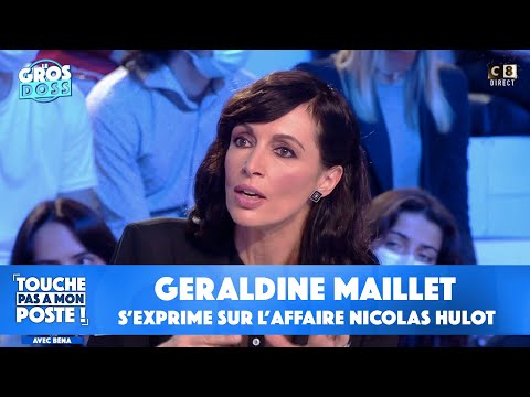 Géraldine Maillet s'exprime sur l'affaire Nicolas Hulot dans TPMP