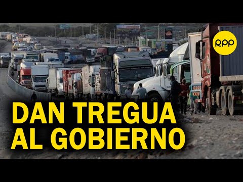 Perú: Transportistas de carga pesada dan tregua al Gobierno y levantan paro