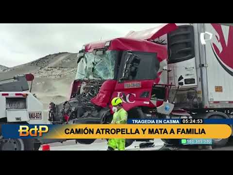 FB Casma: Familia falleció en un trágico accidente en la Panamericana Norte