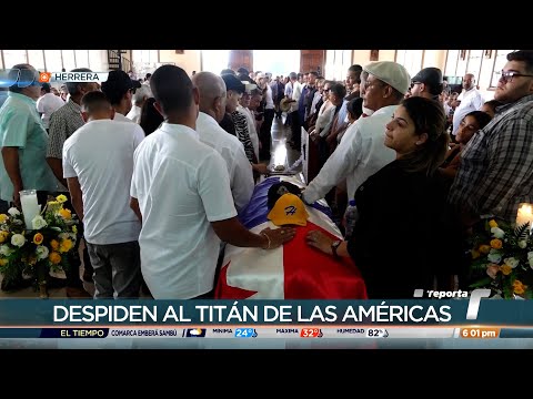 Dan el último adiós a Ceferino Nieto, El Titán de las Américas