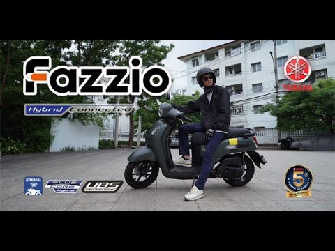 รีวิวYamahaFazzioเครื่องไฮบ