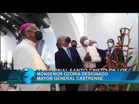 Monseñor Ozoria designado mayor general castrense