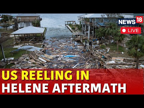 Helene Hurricane Aftermath Live | Helene Storm | Helene Devastation | Helene Hurricane Track | N18G