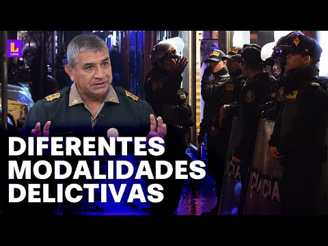 El crimen varía en cada distrito de Lima: General PNP Víctor Zanabria nos habla de estas diferencias