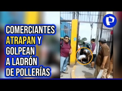 24Horas VIVO | Los Olivos: comerciantes detienen y golpean a ladrón de pollerías