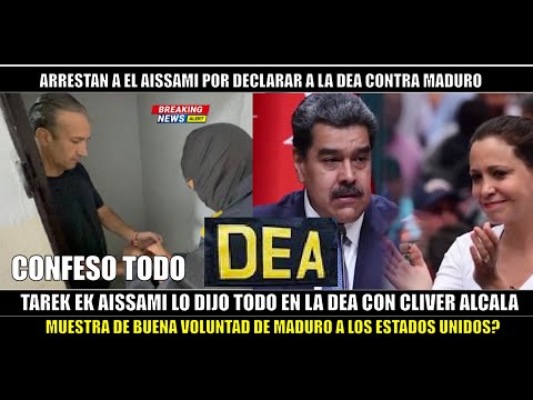 SE PRENDIO! Tarek el Aissami DIJO TODO a la DEA sobre Maduro viene captura de la CPI