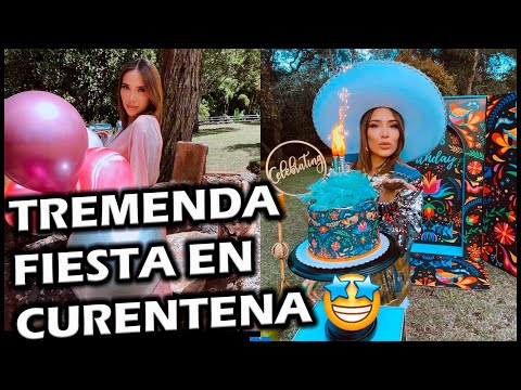 EXCLUSIVO: LUISA FERNANDA W Y SU EXOTICA FIESTA?? DE CUMPLEAÑOS #27 EN CUARENTENA??