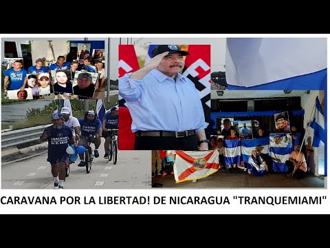 Abril 18 Nunca se Olvida! Gran 1er 2023 Caravana por la libertad de Nicaragua, desde Miami Florida.