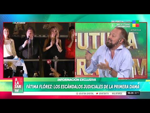 Fátima Florez: los escándalos judiciales de la primera dama