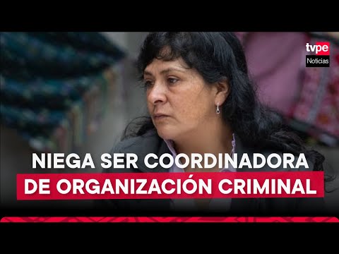 Lilia Paredes: “Mi delito fue autorizar el ingreso de Hugo Espino”