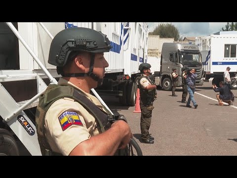 U.S. Government donates security equipment to Ecuador's police force