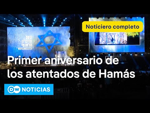 DW Noticias: Israel recuerda a las víctimas del 7 de octubre [Noticiero completo]