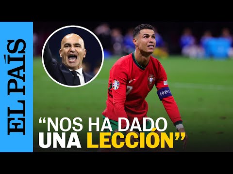 EUROCOPA | Roberto Martínez, tras las lágrimas de Ronaldo: “Nos ha dado una lección” | EL PAÍS